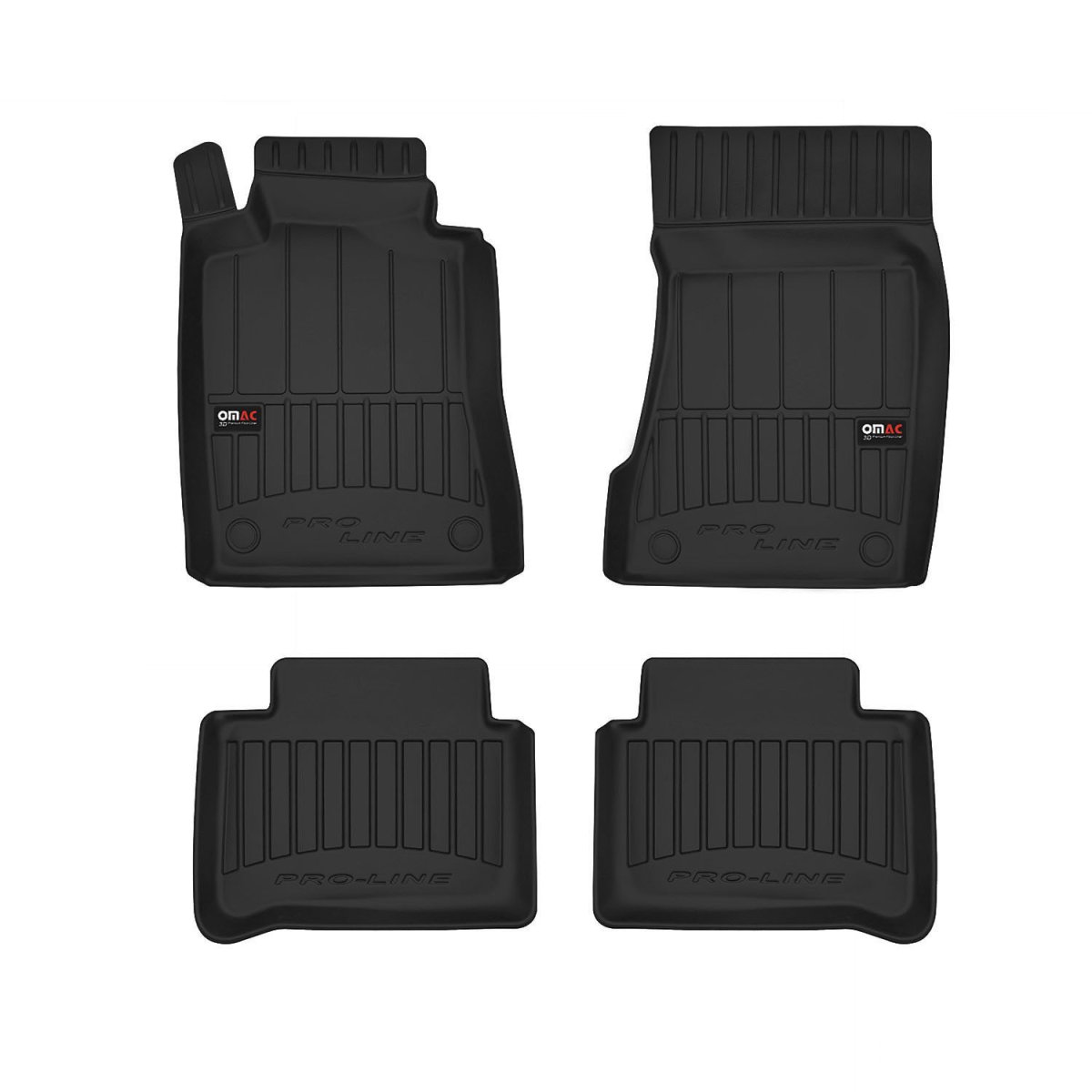 MERCEDES CLS C219 Floor Mat - Omac - Proline Premium TPE - Black - '04-'10 MERCEDES CLS C219 Floor Mat - Omac - Proline Premium TPE - Black - '04-'10
